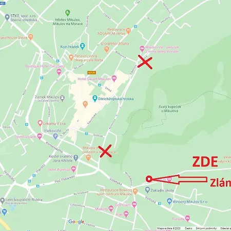 Rum i privatbostad Pod Svatym Kopeckem Mikulov